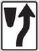 Traffic Sign 24 in x 18 in White