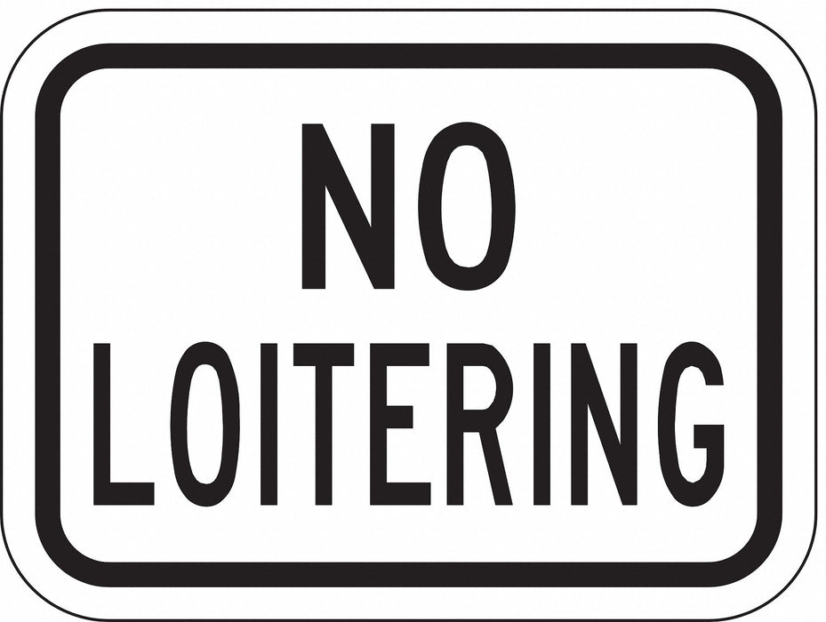 Traffic Sign 9 in x 12 in Aluminum