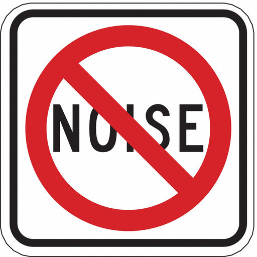 Traffic Sign 18 in x 18 in White