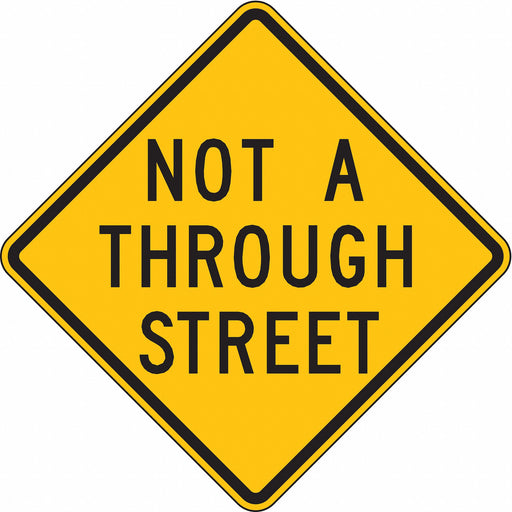 Traffic Sign 24 in x 24 in Yellow