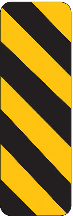 Traffic Sign 12 in x 6 in Yellow