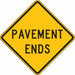Traffic Sign 24 in x 24 in Yellow