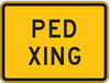 Traffic Sign 18 in x 24 in Yellow