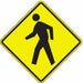 D9719 TrafficSign 30inx30in Yellow-Green