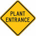 Traffic Sign 24 in x 24 in Yellow