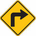 Traffic Sign 24 in x 24 in Yellow