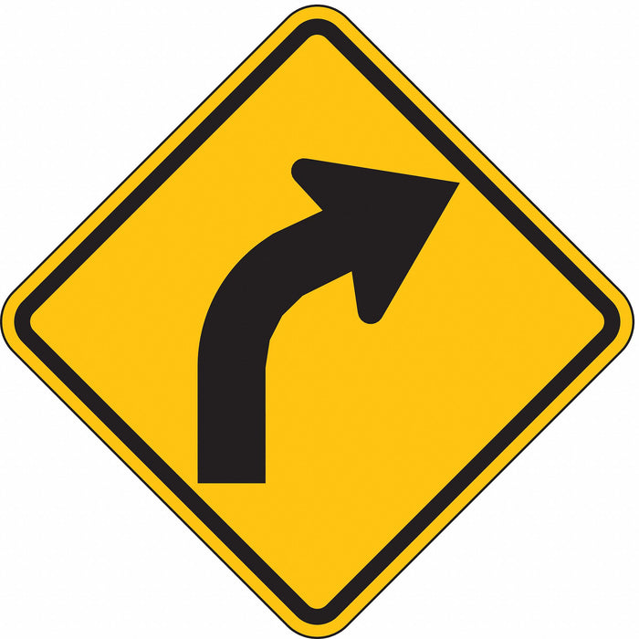 Traffic Sign 12 in x 12 in Yellow