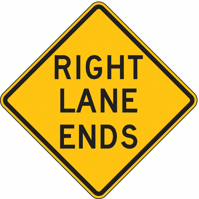 Traffic Sign 24 in x 24 in Yellow
