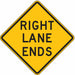 Traffic Sign 24 in x 24 in Yellow