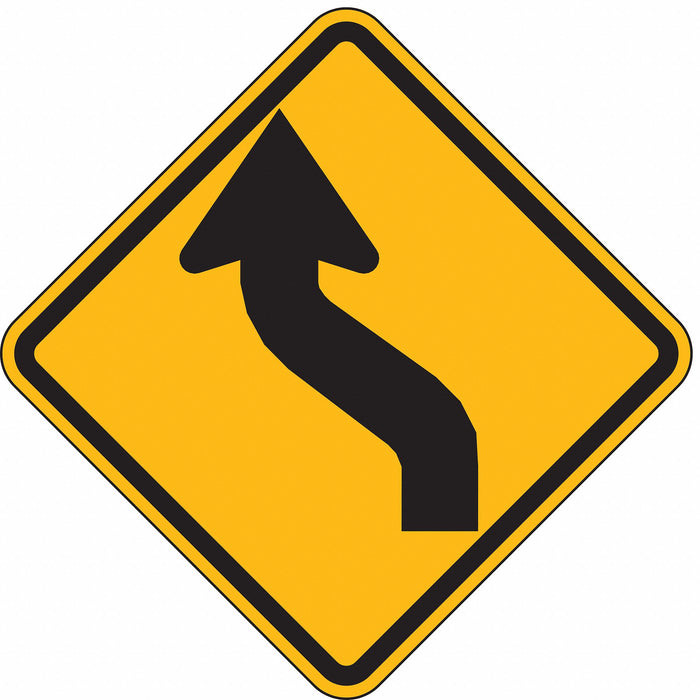 Traffic Sign 12 in x 12 in Yellow