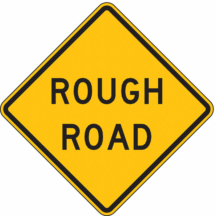 Traffic Sign 24 in x 24 in Yellow