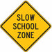 Traffic Sign 24 in x 24 in Yellow