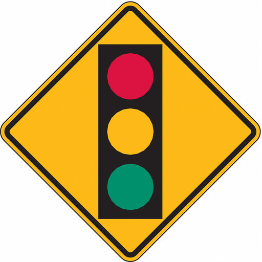 Stop Light Traffic Sign 18 x 18 