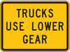 Traffic Sign 18 in x 24 in Yellow