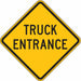 Traffic Sign 24 in x 24 in Yellow