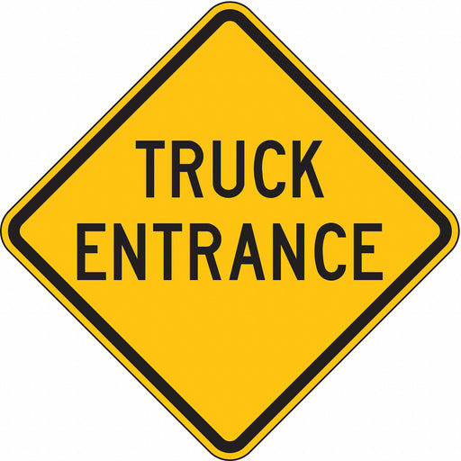 Traffic Sign 24 in x 24 in Yellow