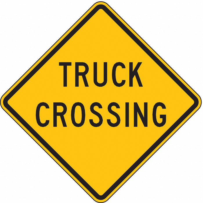 Traffic Sign 24 in x 24 in Yellow