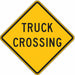 Traffic Sign 24 in x 24 in Yellow