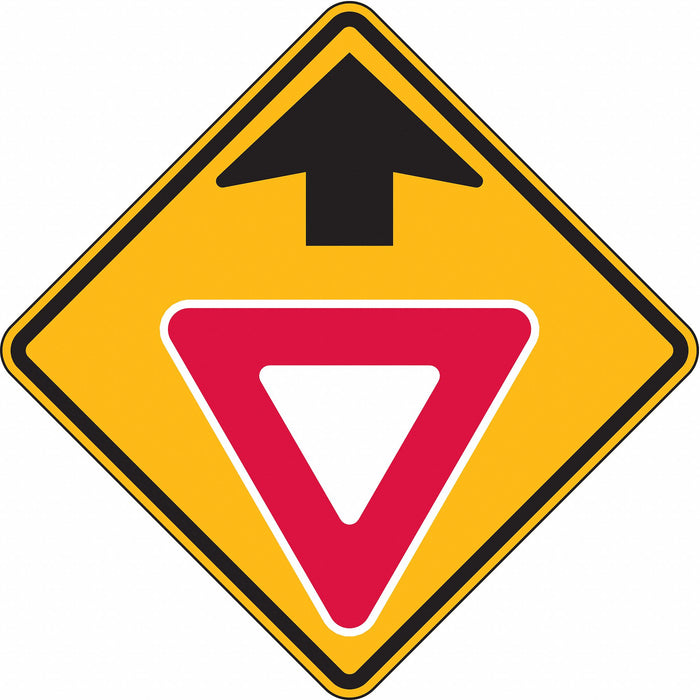 Traffic Sign 30 in x 30 in Yellow