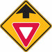 Traffic Sign 30 in x 30 in Yellow