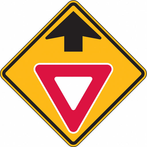 Yield Ahead Traffic Sign 30 x 30 