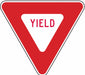 D9794 Traffic Sign 12 in x 12 in Red/White