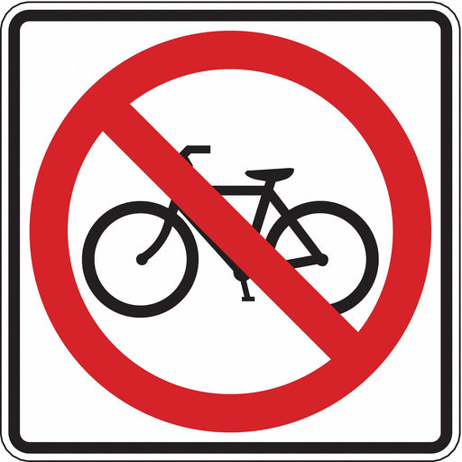 Traffic Sign 24 in x 24 in White