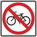 Traffic Sign 24 in x 24 in White