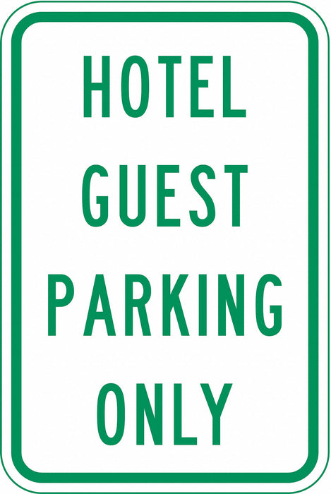 Guest Parking Sign 18 x 12 