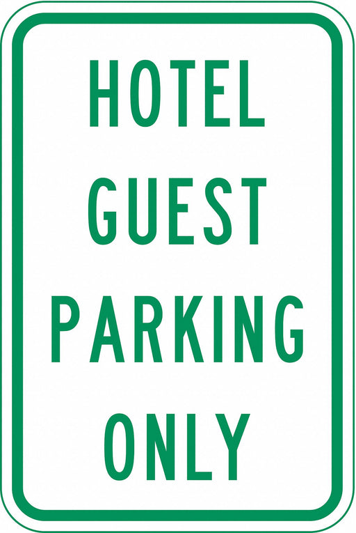 Guest Parking Sign 18 x 12 