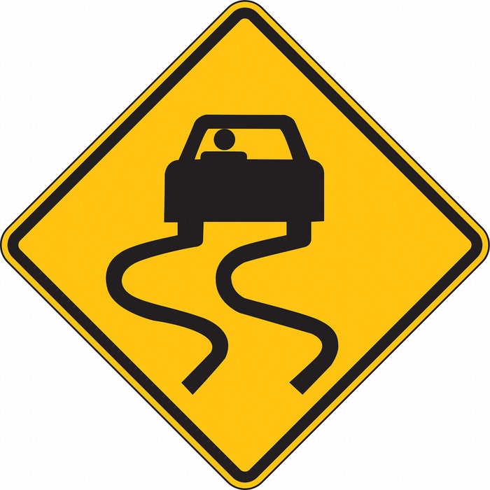 Traffic Sign 24 in x 24 in Yellow