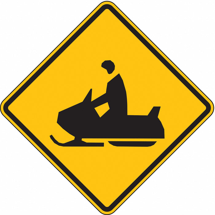 Traffic Sign 24 in x 24 in Yellow