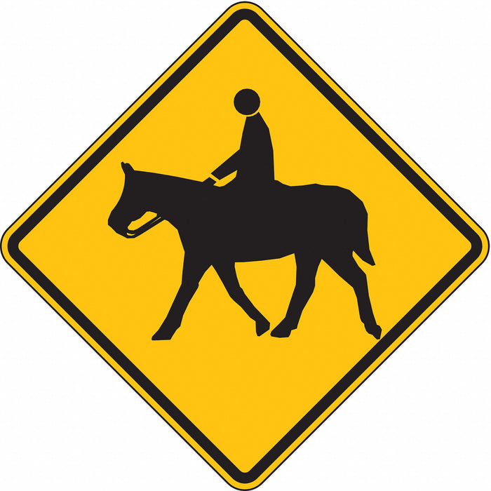 Traffic Sign 24 in x 24 in Yellow