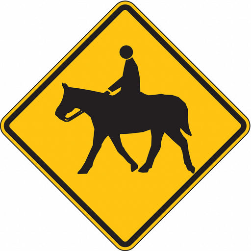 Traffic Sign 24 in x 24 in Yellow