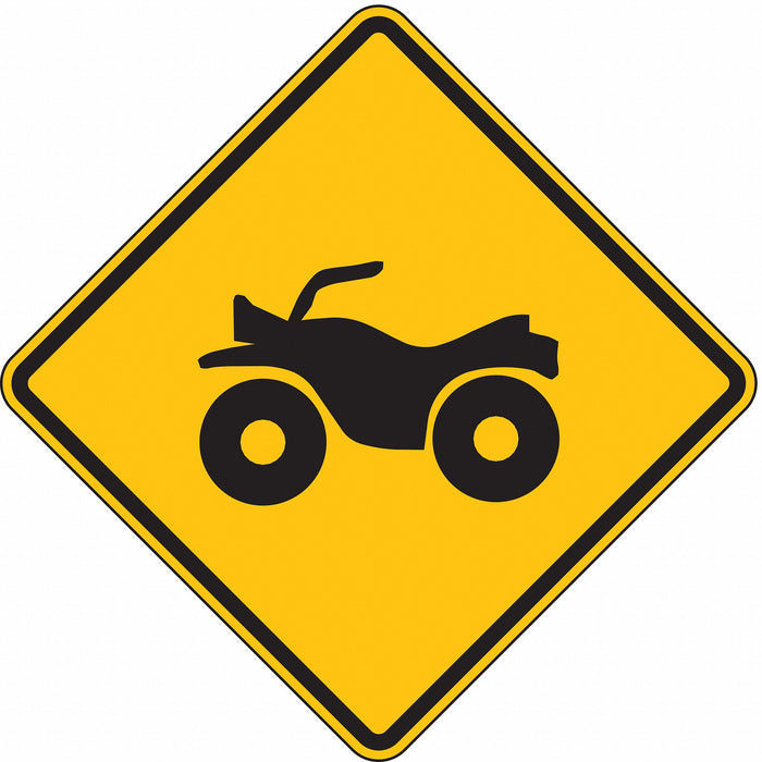 Traffic Sign 24 in x 24 in Yellow
