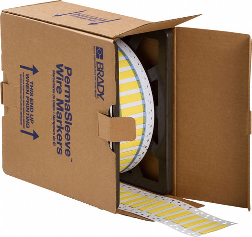 SleeveLabel Yellow Polyolefin 1-1/2inW