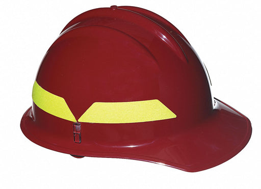 Fire Helmet Red Front Brim