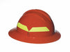 Fire Helmet Orange Full-Brim