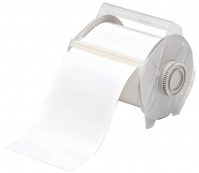 F0283 ContinuousLabelStock White Gloss 4inW