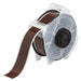 F0285 ContinuousLabelStock Brown Gloss