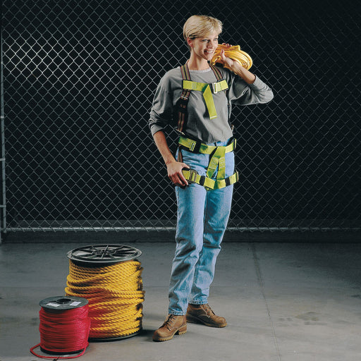 Full Body Harness S/M 400lb Black/Green