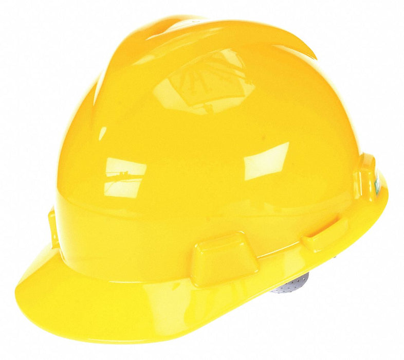 E8191 Hard Hat Type 1 Class E Ratchet Yellow
