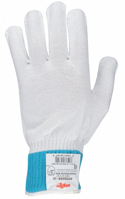 Cut Resistant Glove White Reversible M