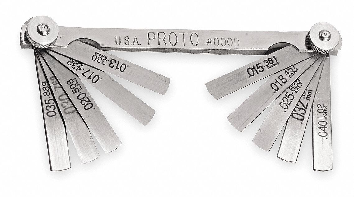 Ignition Wire Feel Gauge Set Dim Type In