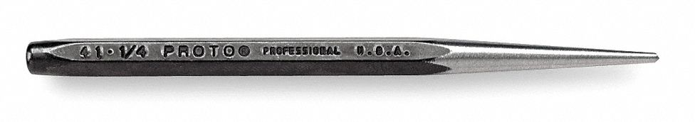 Center Punch 5 5/16 L x 1/2 In Hex