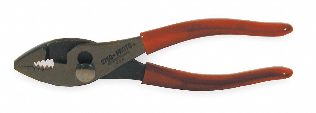 Slip Joint Plier 8-1/16 L 1-3/4 Jaw L