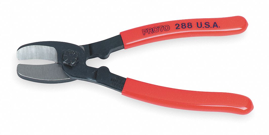 Cable Cutter Shear Cut 7-1/2 In