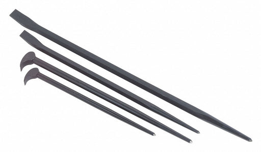 Pry Bar 4 Piec Set Forgd High Carbn Stel