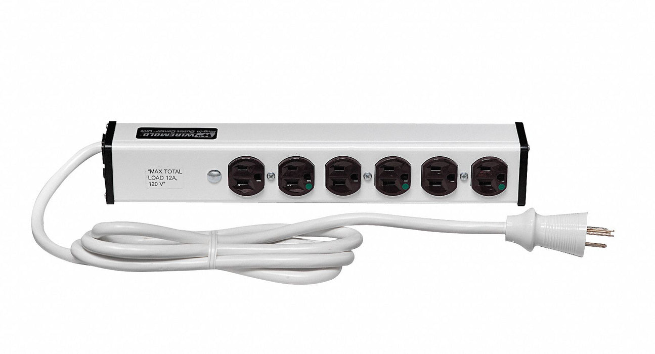 OutletStrip White 13-1/4in 6Outlets