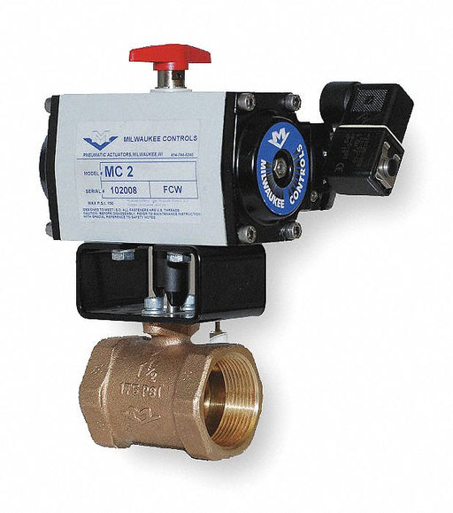 Butterfly Valve Dbl Acting 1-1/2 In.